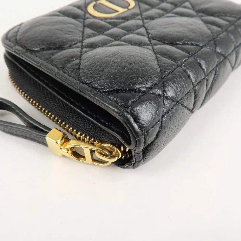 ❤️Authentic Christian Dior Cannage Leather Bi-fold Wallet❤️